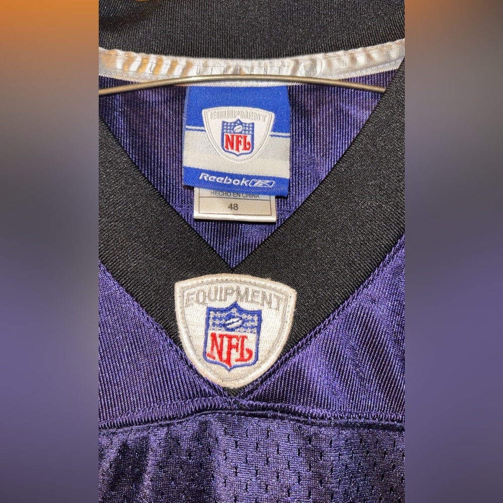 Official NFL Stitched Baltimore Ravens Ed Reed Jersey. - Picture 4 of 8